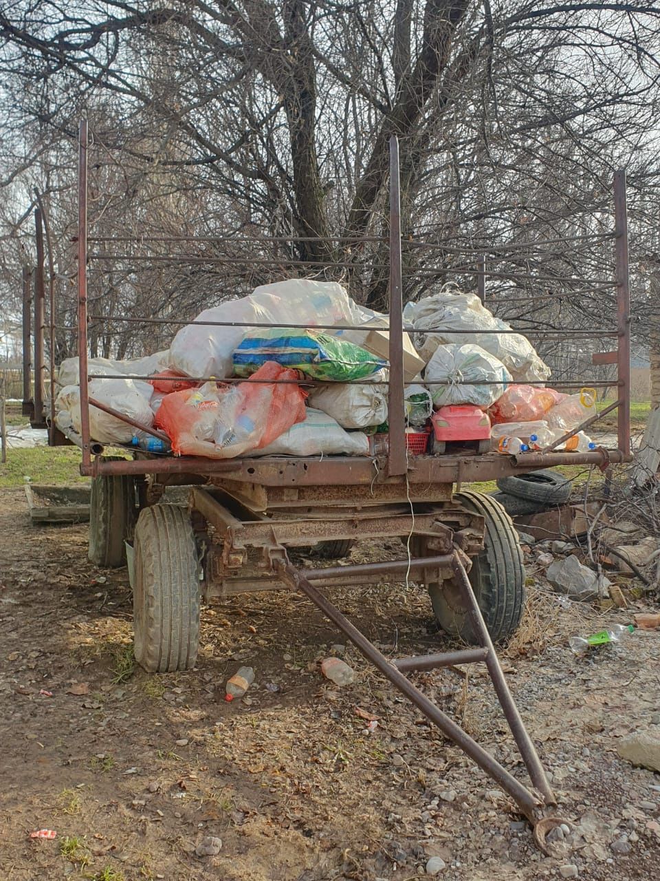 Тележка с дисками