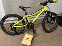 Bicicleta Copii Scott Scale, 20” ,Galben-Negru
