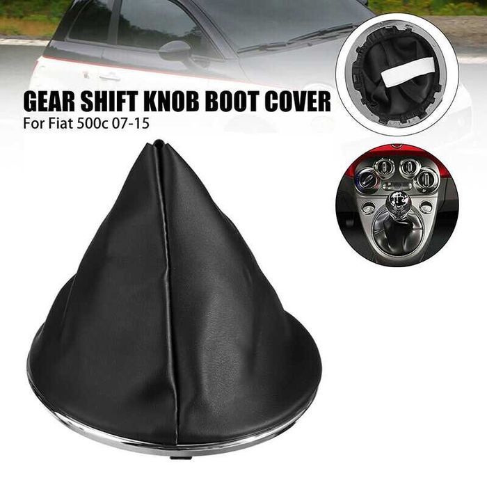 Кожен Маншон Кожух Скоростен Лост За Фиат Fiat 500 500C 2007-2015