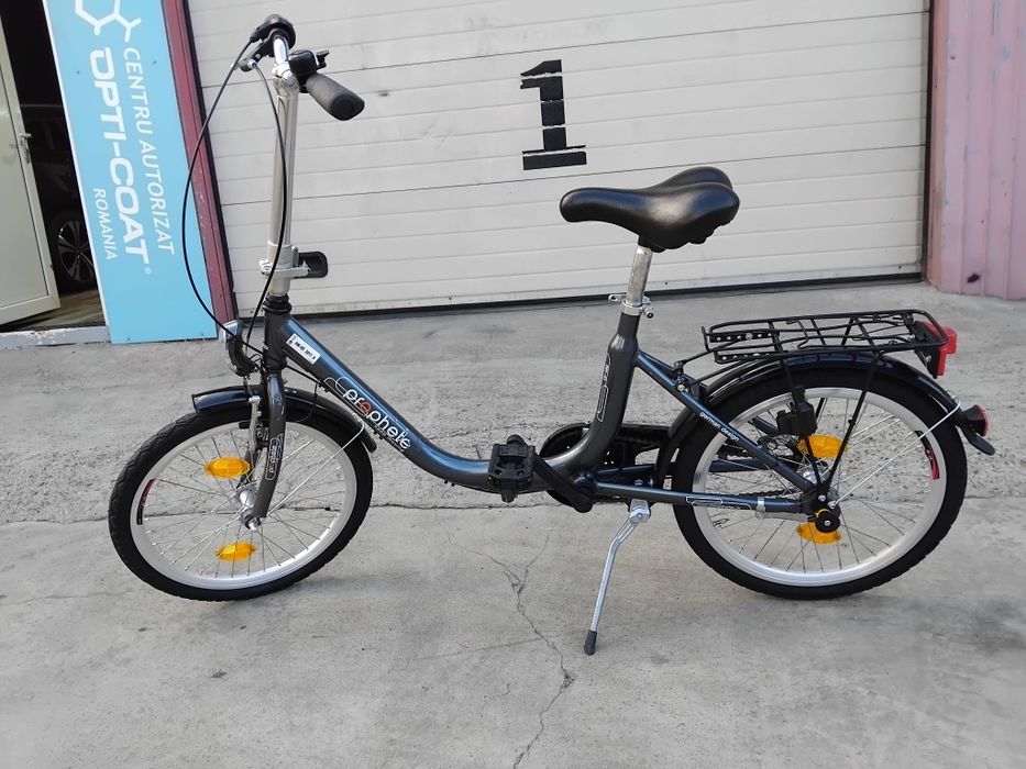 Vând bicicleta pliabila din aluminiu