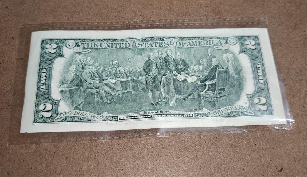 2 Доллара сша редкая купюра срочно