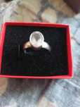 Inel vintage argint cu quartz de stanca 2