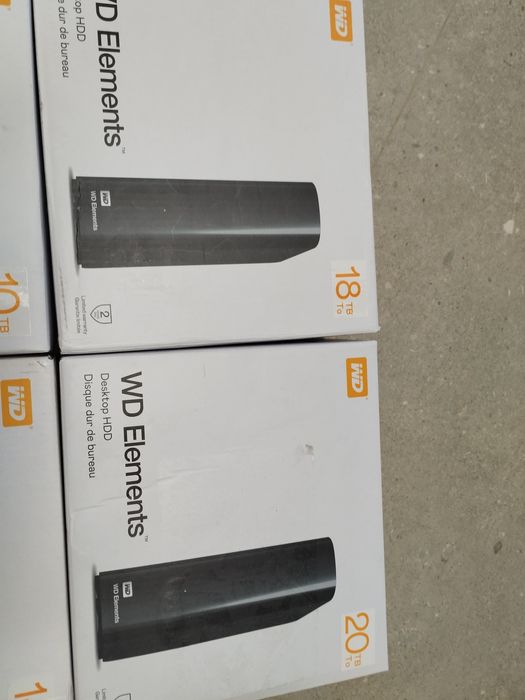 Hard Disk Extern SIGILAT, HDD WD Elements 10TB/14TB