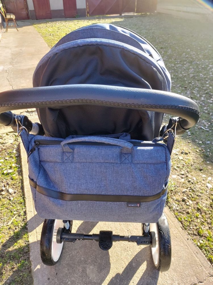 Carucior 3 in 1 Venicci + baza Isofix