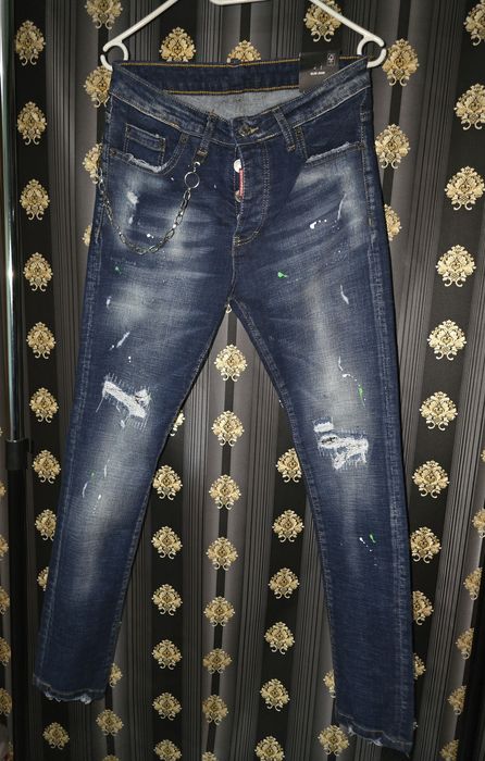 Blugi dsquared2 de barbati - blue type