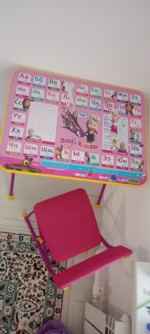 Стол стуля Маша для детей,для девочек,кыздарга, балаларга для детей