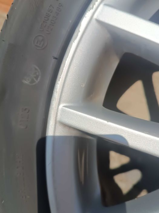 Алуминиеви джанти 17" 5×112 летни гуми 225/45/17