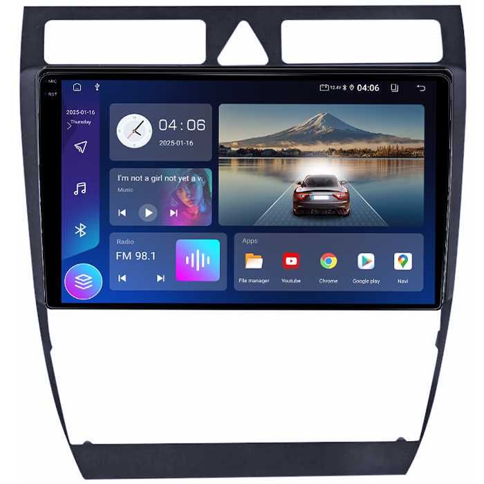 Navigatie 4GB RAM/64GB ROM Audi A6 (1997 - 2004), Android 14