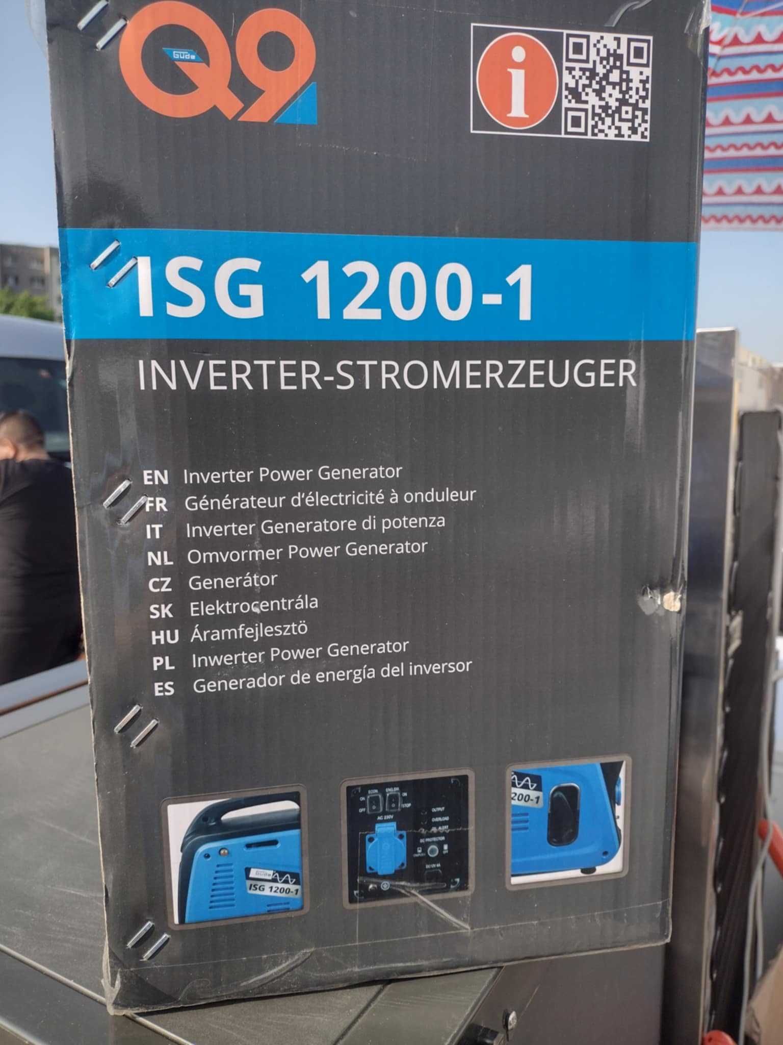 Нов инверторен генератор GUDE ISG 1200-1
