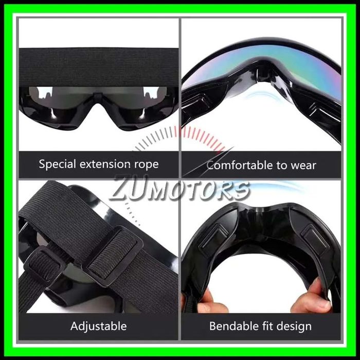 Ochelari Casca Moto Atv Cross Enduro Downhill Bicicleta
