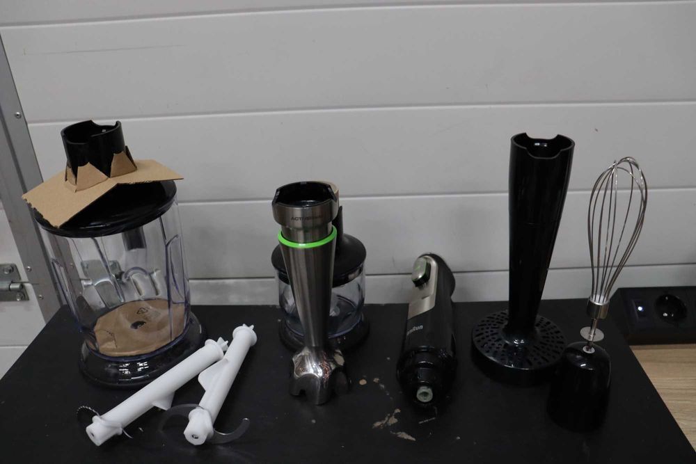 Ръчен блендер Braun MultiQuick 9 5в1, MQ9147X, SplashControl, 1200W