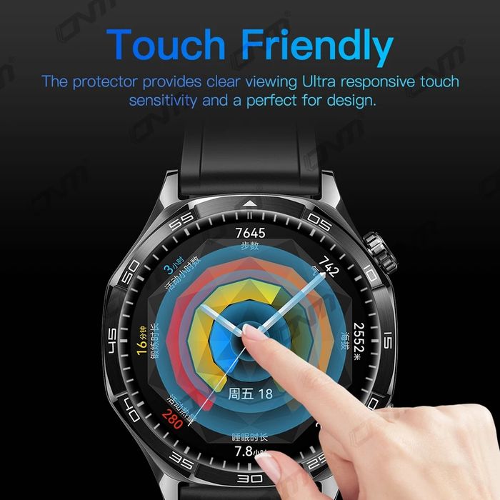 Huawei Watch 5 GT5 GT5 Pro GT4 41 42 46 mm./ 5D Протектор за цял екран