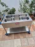 Bain-Marie profesional  3 zone.de incălzire