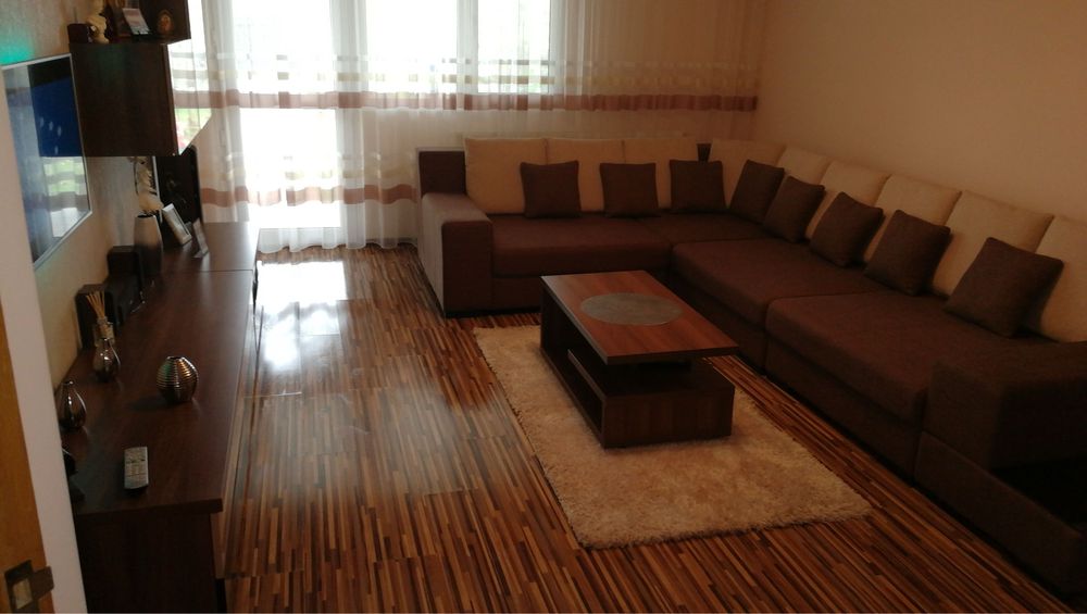 Canapea cu masa si suport pentru picioare 350x250