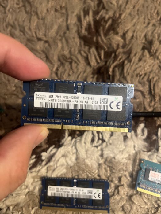 Memorie RAM notebook , laptop 2x8 gB, PC3L 12800s