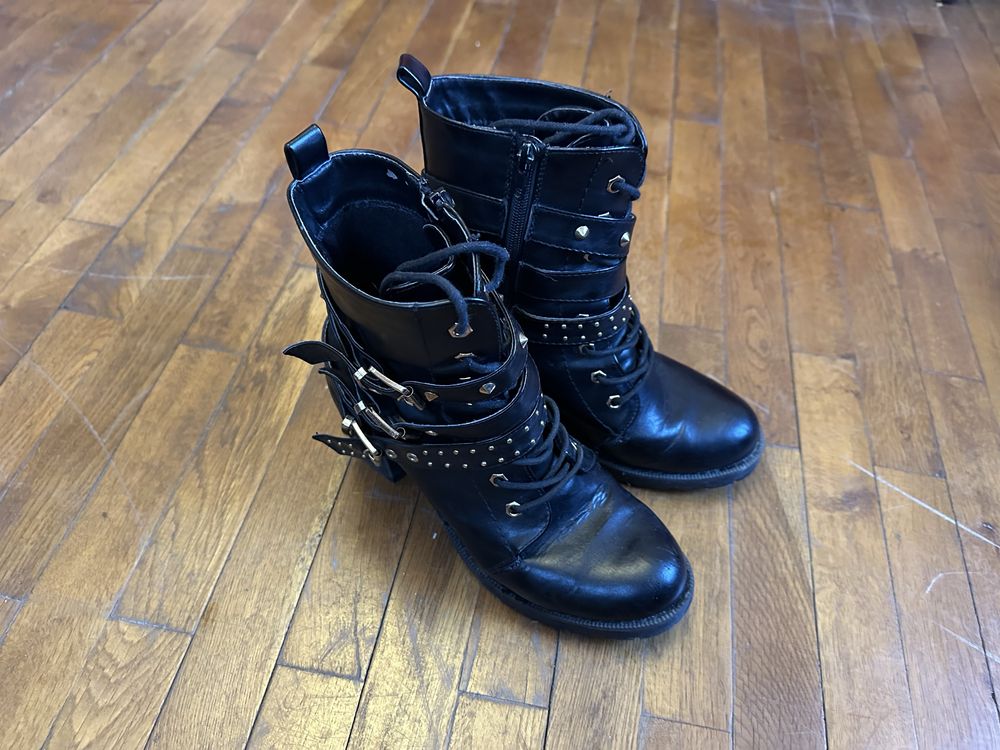 Дамски кожени ботуши “Ellie shoes”