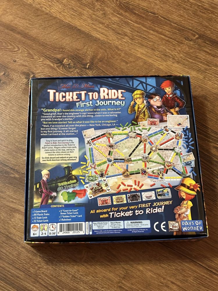 Ticket to ride - First Journey - US - Joc de societate