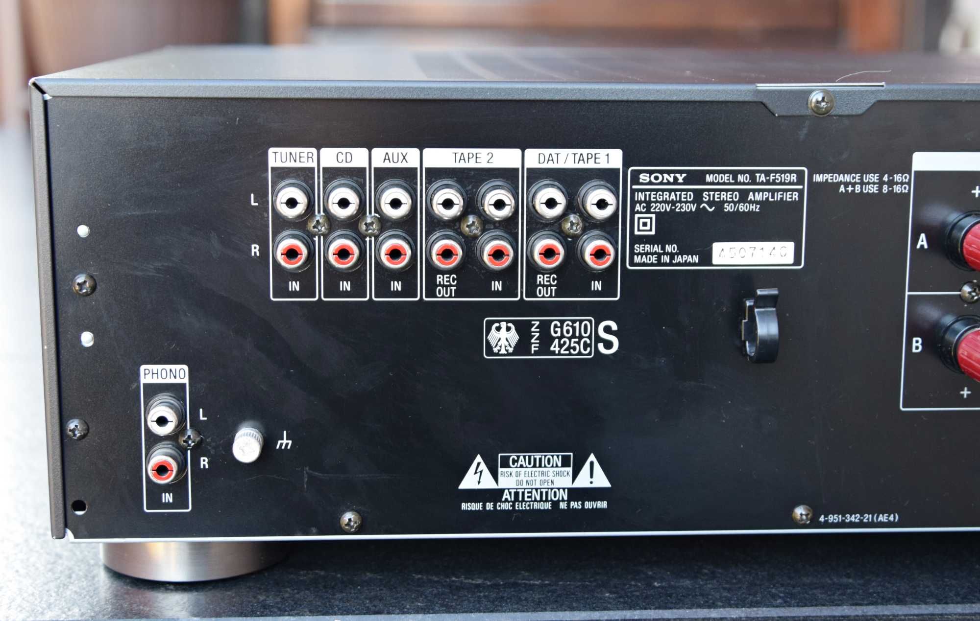 Amplificator Sony TA-F 519 R