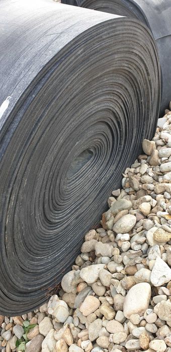 Banda de cauciuc cu 4 inserti pentru animale, balastiere, asigur trans