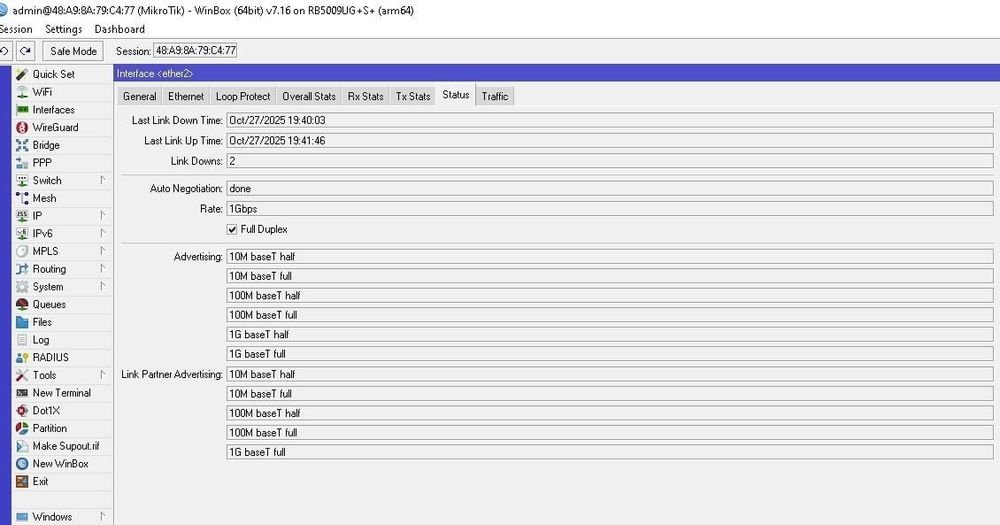 MIKROTIK rb5009ug+s+in