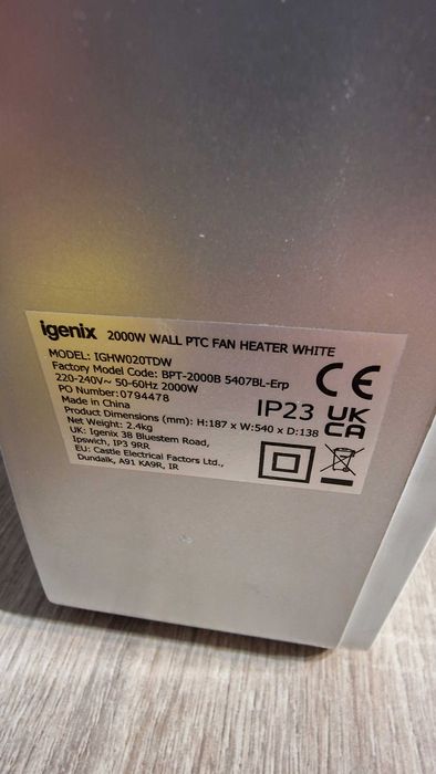 Конвертор Igenix 2000W