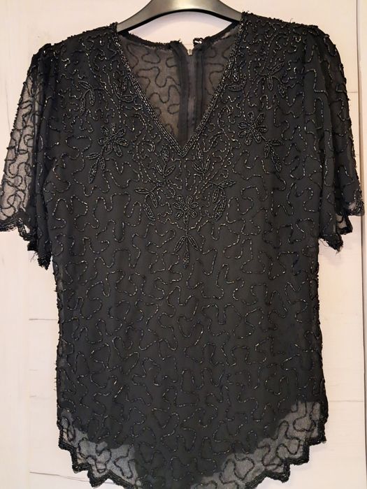 Vand bluza mărgele S