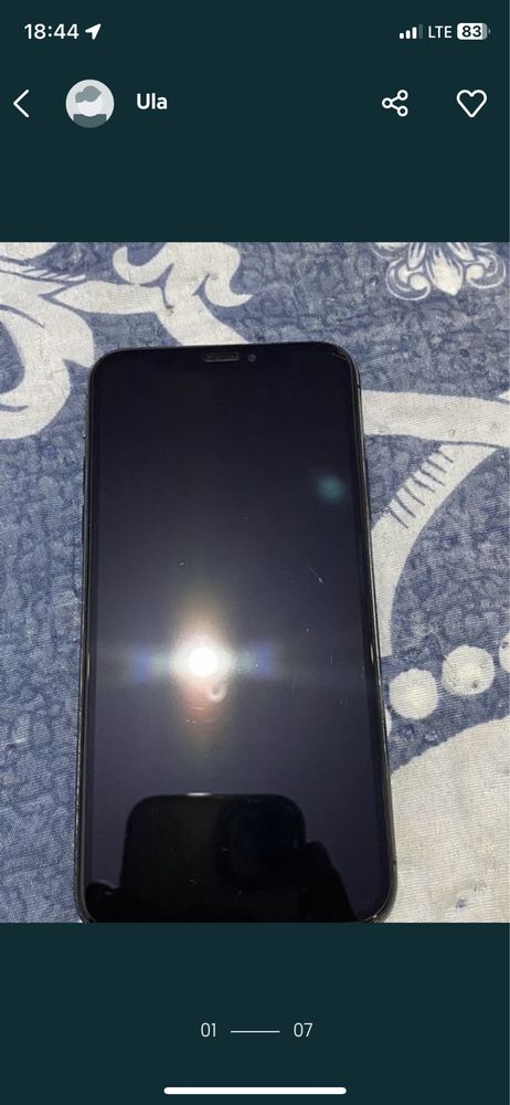 Iphone X черный цвет