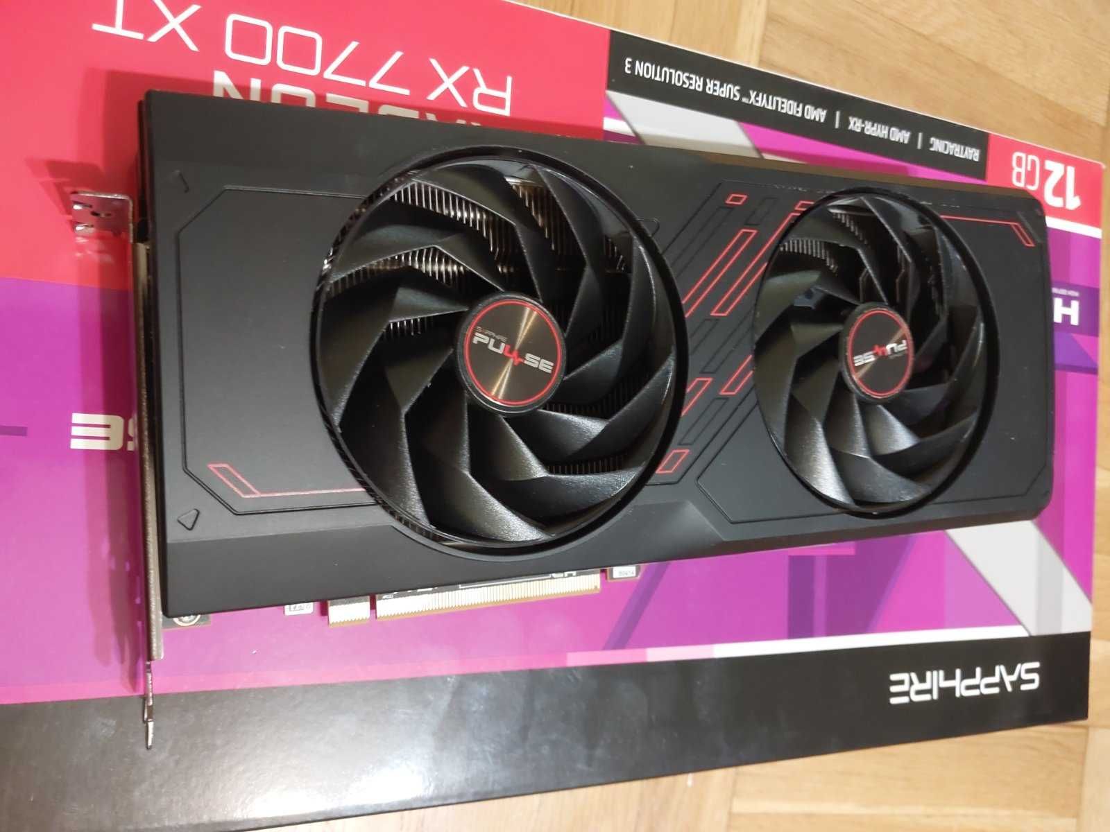 RX 7700 XT 12GB - XFX QuickSilver 319, Sapphire Pulse