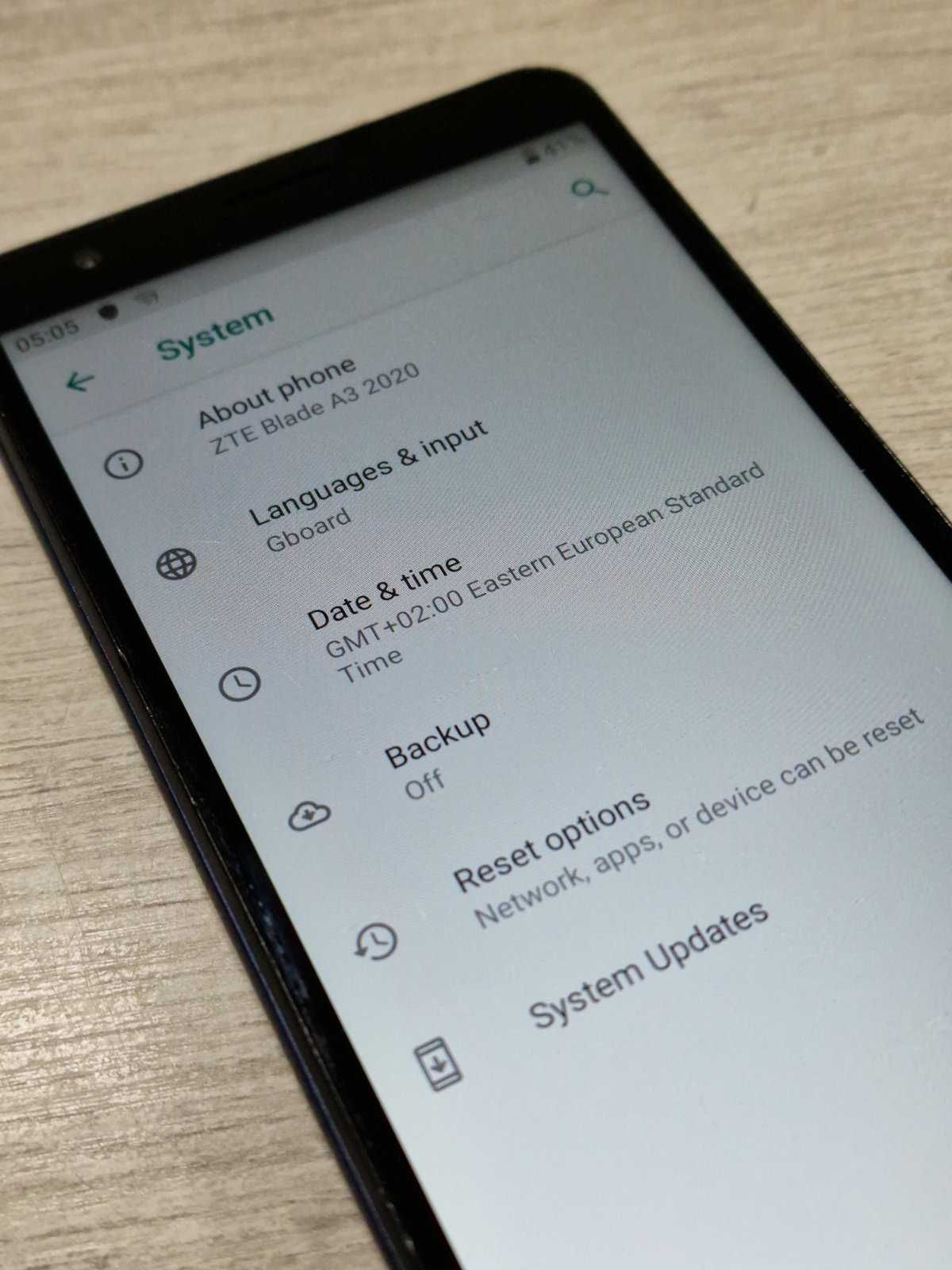 ZTE Blade A3 2020