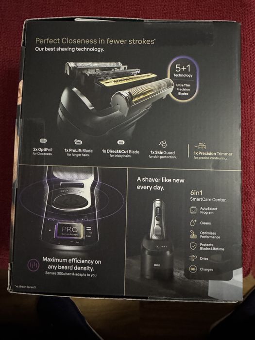 Braun seria 9 Pro + nou