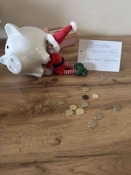 Коледна играчка елф (elf on the shelf тренд)