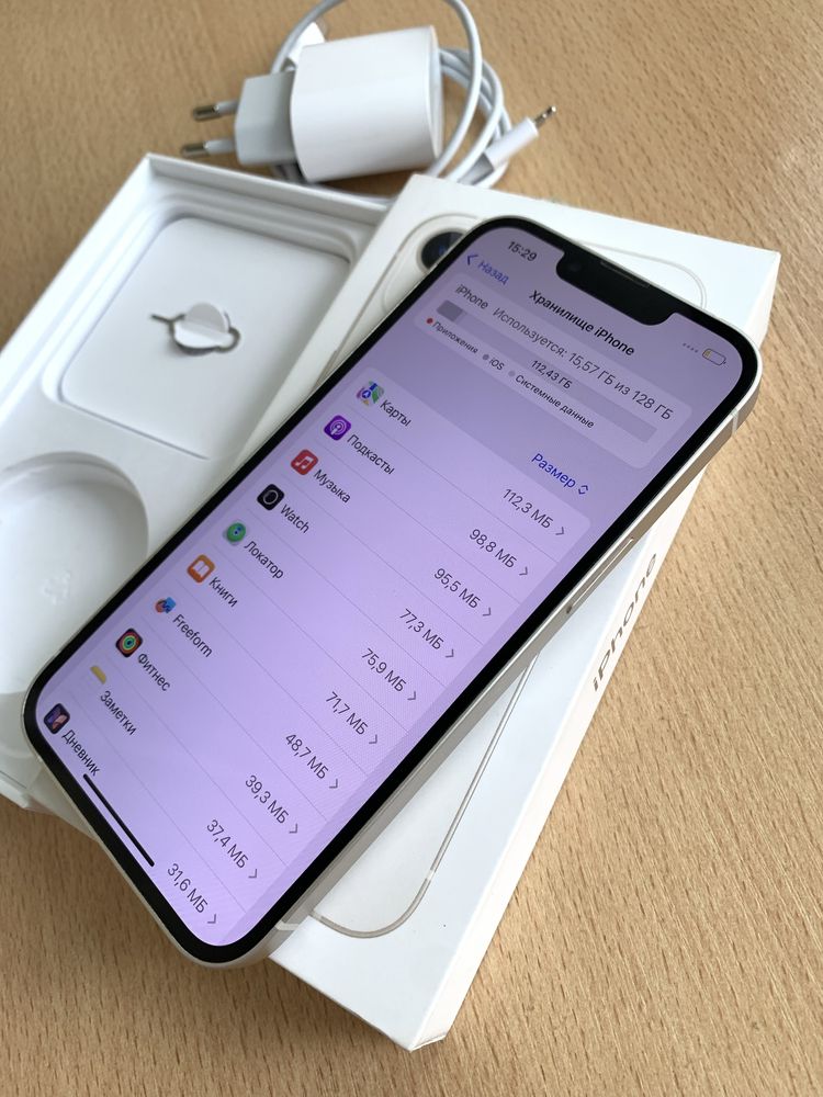 iPhone 13 128gb 80% В идеальном состоянии!