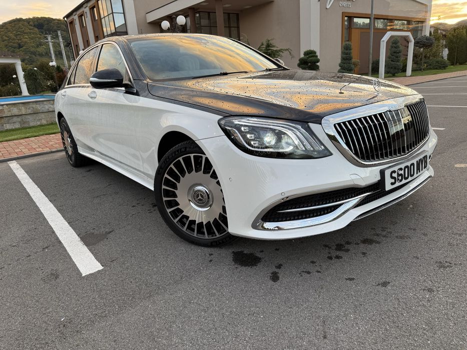 Mercede S-class Long W222 packet Maybach S600 Hibrid ExtraFull 6 butoa