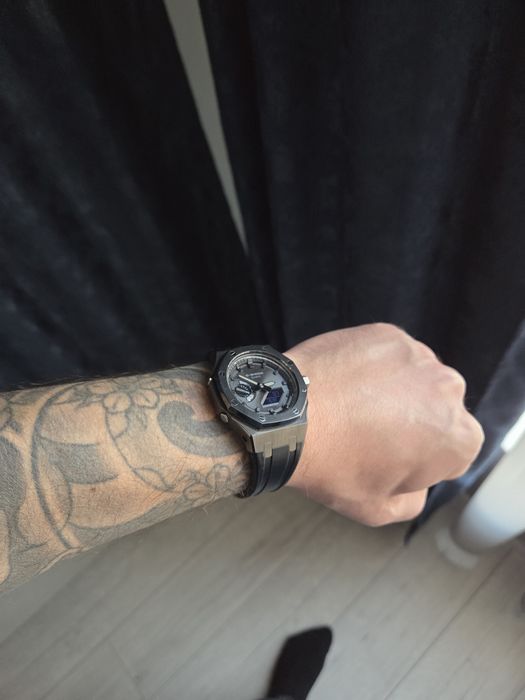 В гаранция! Casio G-SHOCK Solar GA-B2100 Royal-Oak mod