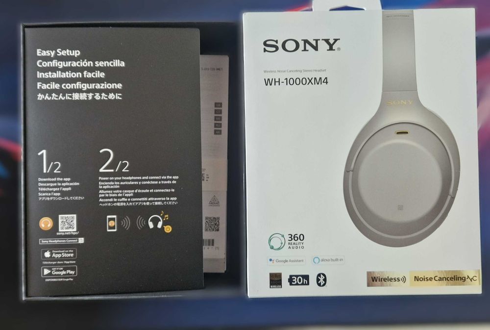Продам Sony WH-1000XM4 — оригинал, отличное состояние