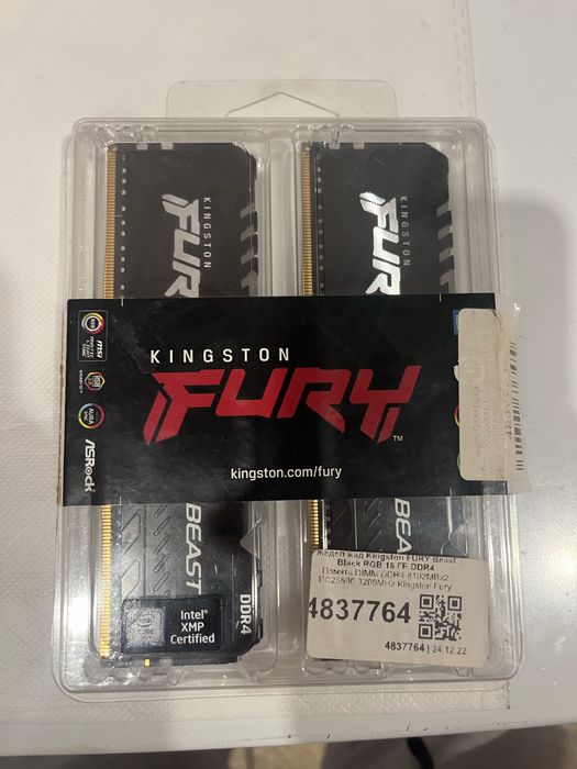 ОЗУ 16gb 8x2 3200mhz