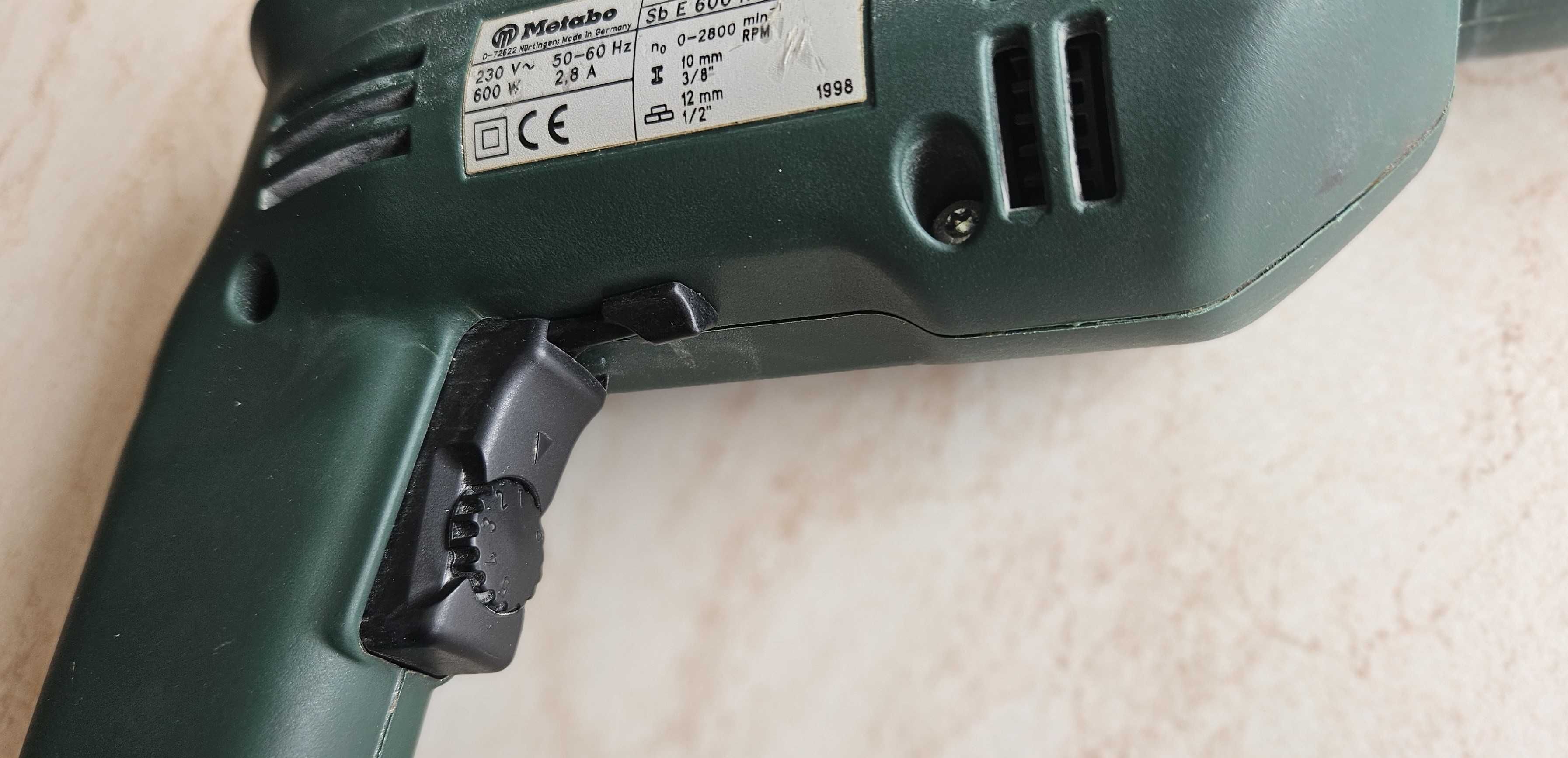 Ударна бормашина Metabo SBE 600 R+L /в куфар/