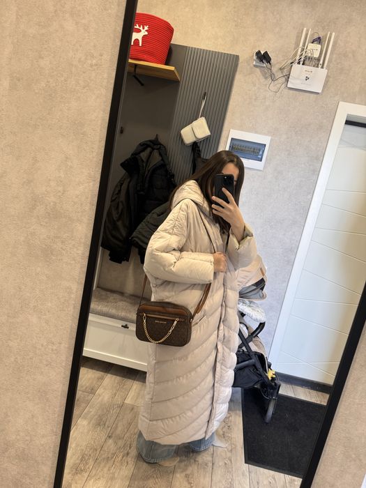 Куртка оверсайз светлая в отличном состоянии