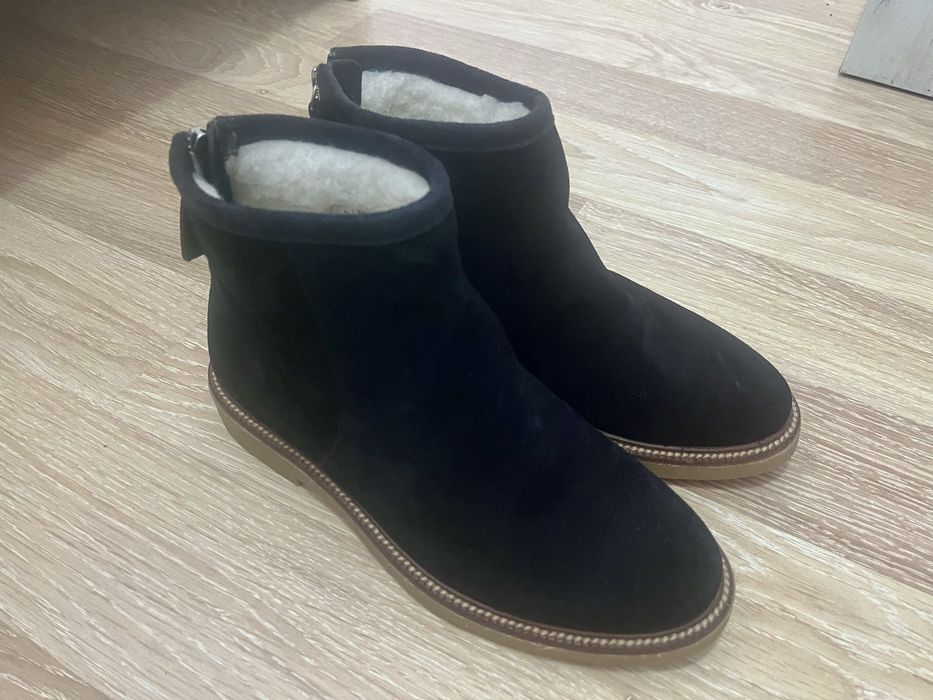 Cizma de piele intoarsa inblanita marca Vagabond