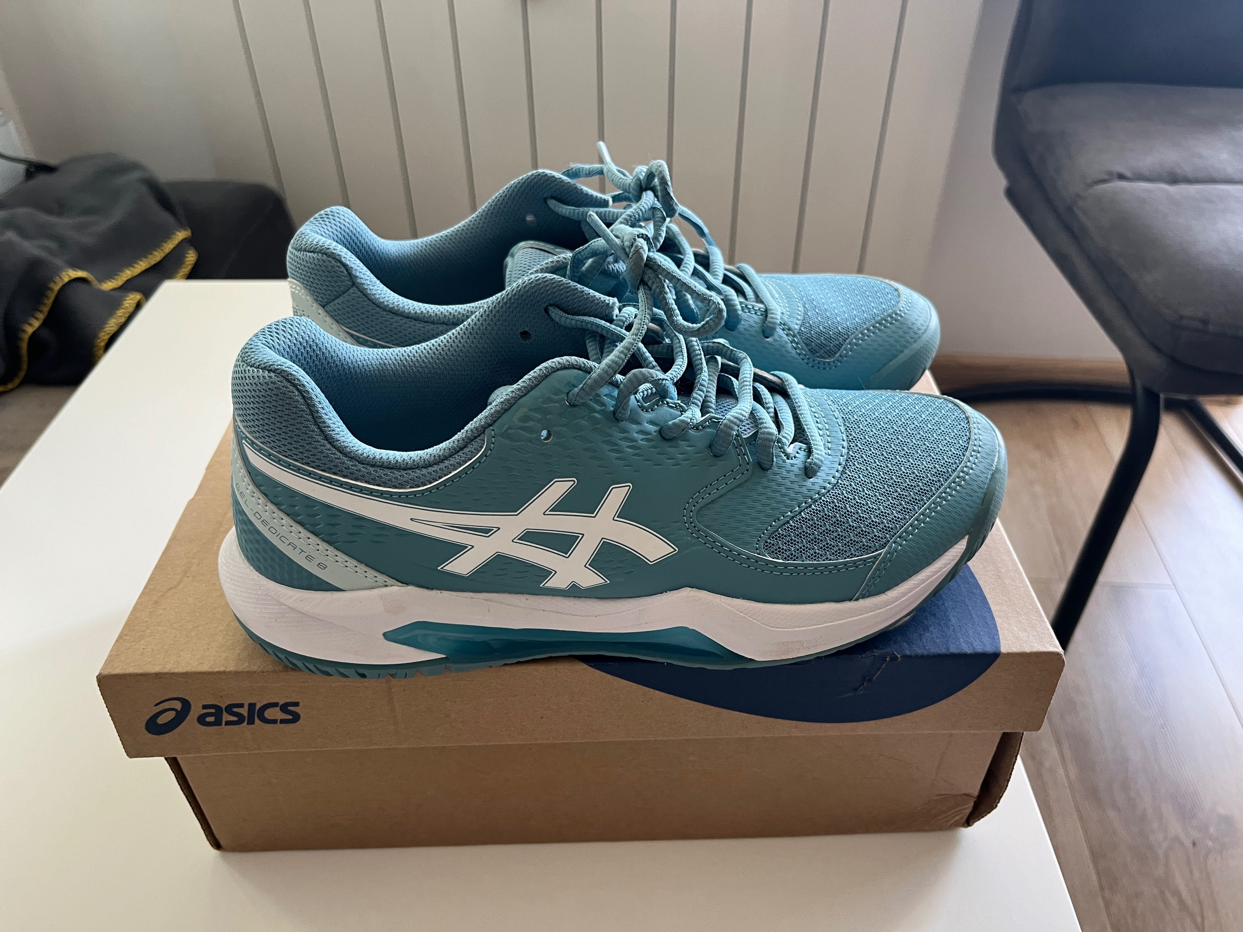 ASICS, Дамски обувки за тенис gel-dedicate 8, 39 номер
