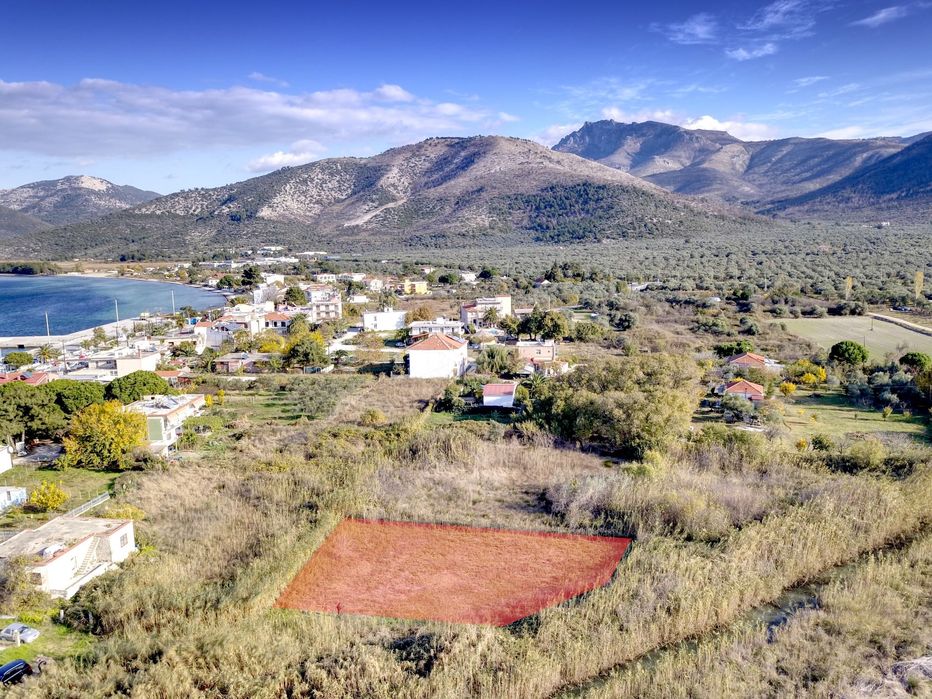 Скала Принос, о-в Тасос-парцел 805 кв.м до морето, идеален за каравана