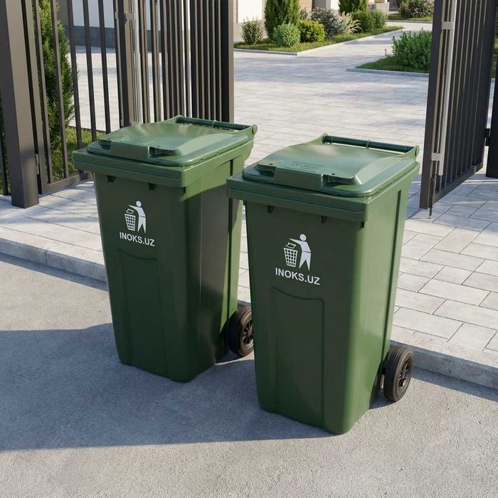 Мусорный бак, мусорный контейнер доставка есть