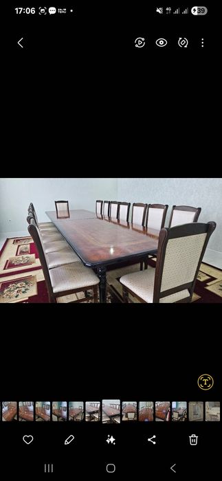 Продам стол и стулья