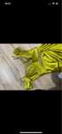 Rochie din satin , culoare verde
