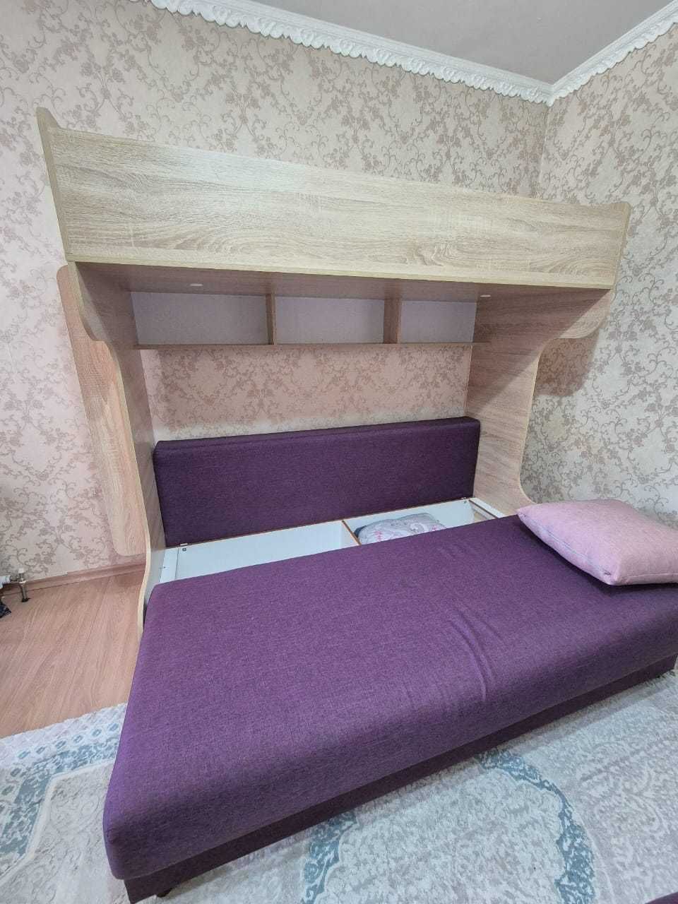 Двухъярусная кровать б\у отличное состояние