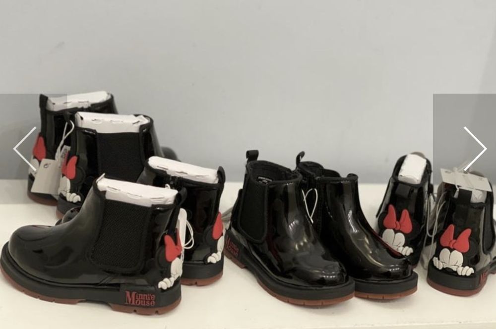 Ботинки ZARA для девочек.