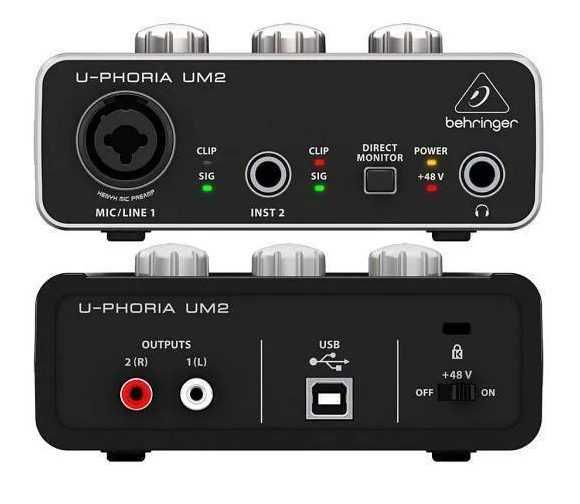 Звуковая карта Behringer U-Phoria UM2
