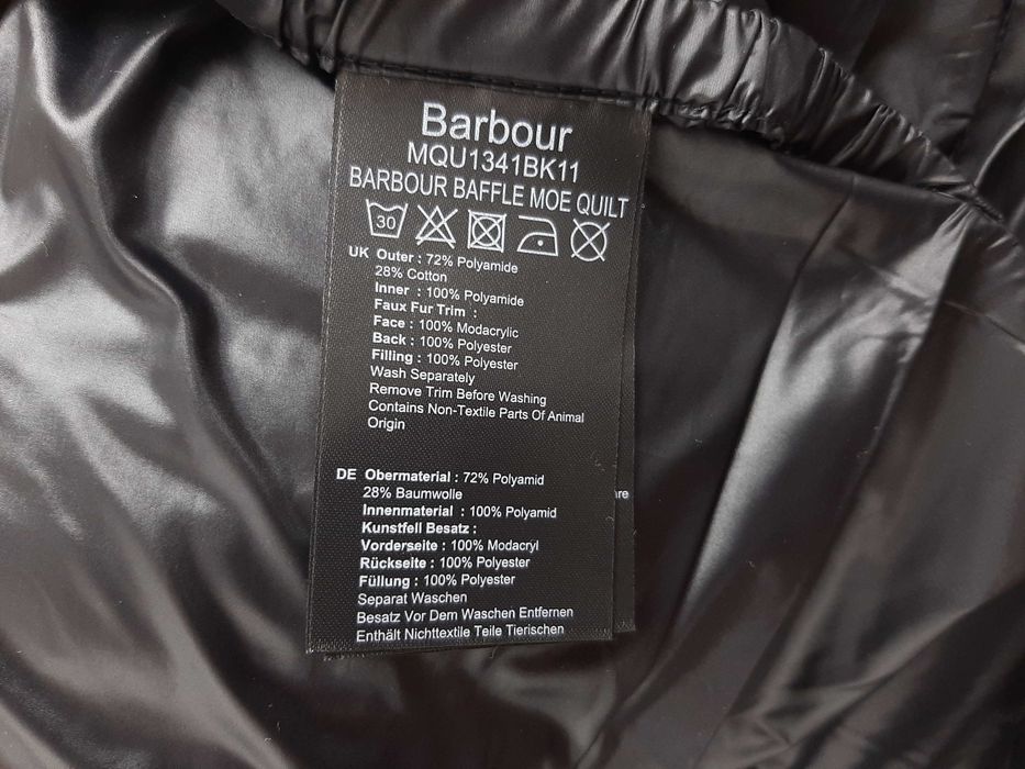 Barbour Baffle Parka - Оригинално мъжко зимно яке / парка размер M-L