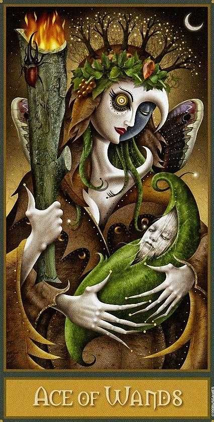 Гадальные карты Таро Безумной Луны - Deviant Moon Tarot, размер 7х12см