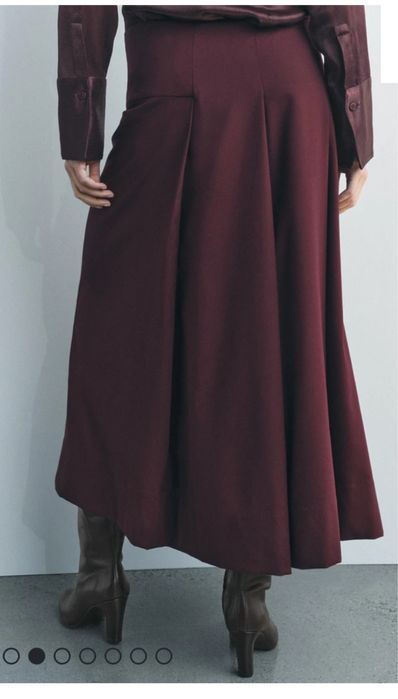 Пола ZARA бургунди